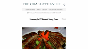 What Charlottesville29.com website looked like in 2018 (5 years ago)