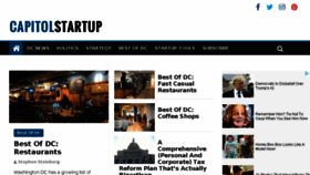 What Capitolstartup.com website looked like in 2018 (5 years ago)