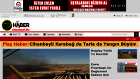 What Cihanbeyli.biz website looked like in 2018 (5 years ago)