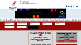 What Canonindia.co website looked like in 2018 (5 years ago)