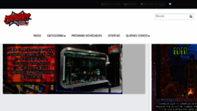 What Crashcomics.es website looked like in 2018 (5 years ago)