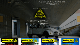 What Club2cv-dyaneportugal.pt website looked like in 2018 (5 years ago)
