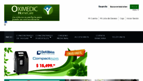What Concentradoresdeoxigeno.com.mx website looked like in 2018 (5 years ago)