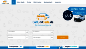 What Carlundcarla.de website looked like in 2018 (5 years ago)