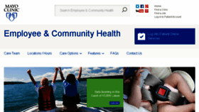 What Communityhealth.mayoclinic.org website looked like in 2018 (5 years ago)