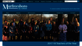 What Cityschools.net website looked like in 2018 (5 years ago)