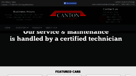 What Cantonautoexchange.com website looked like in 2018 (5 years ago)