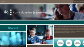 What Curriculumvandetoekomst.slo.nl website looked like in 2018 (5 years ago)