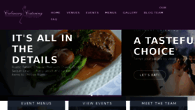 What Culinarycatering.ca website looked like in 2018 (5 years ago)