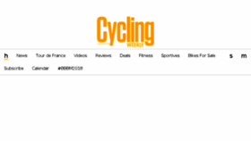 What Cyclingweekly.com website looked like in 2018 (5 years ago)