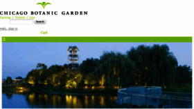 What Chicago-botanic.org website looked like in 2018 (5 years ago)