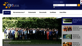 What Cegaxa.eu website looked like in 2018 (5 years ago)