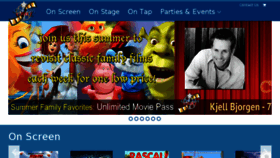 What Cinemagrill.com website looked like in 2018 (5 years ago)