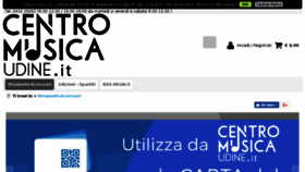 What Centromusicaudine.it website looked like in 2018 (5 years ago)