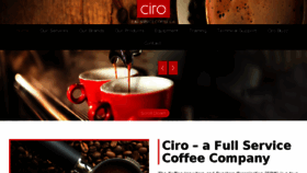 What Ciro.co.za website looked like in 2018 (5 years ago)