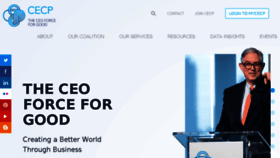 What Cecp.co website looked like in 2018 (5 years ago)