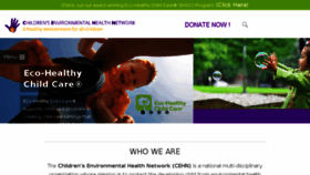 What Cehn.org website looked like in 2018 (5 years ago)