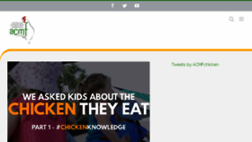 What Chicken.org.au website looked like in 2018 (5 years ago)