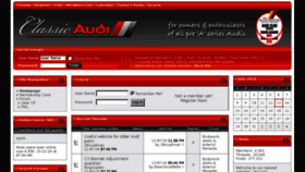 What Classic-audi.co.uk website looked like in 2018 (5 years ago)