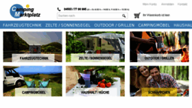 What Camping-marktplatz.com website looked like in 2018 (5 years ago)