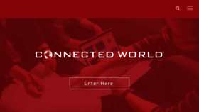 What Connectedworldmag.com website looked like in 2018 (5 years ago)