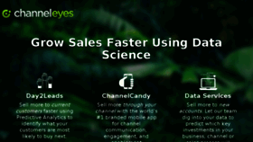 What Channeleyes.com website looked like in 2018 (5 years ago)