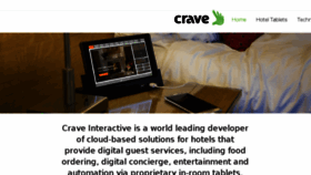 What Crave-emenu.com website looked like in 2018 (5 years ago)