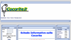 What Cocorite.it website looked like in 2018 (5 years ago)