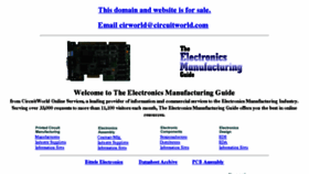 What Circuitworld.com website looked like in 2018 (5 years ago)