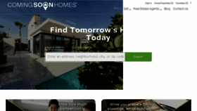 What Comingsoonhomes.com website looked like in 2018 (5 years ago)