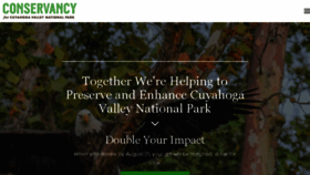 What Conservancyforcvnp.org website looked like in 2018 (5 years ago)