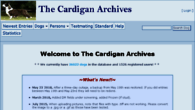 What Cardiped.net website looked like in 2018 (5 years ago)