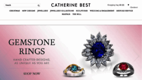 What Catherinebest.com website looked like in 2018 (5 years ago)