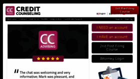 What Ccadvising.com website looked like in 2018 (5 years ago)