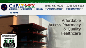 What Capazmex.com website looked like in 2018 (5 years ago)