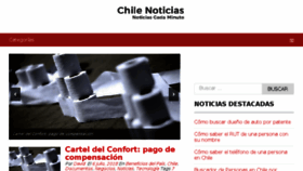 What Chilenoticias.cl website looked like in 2018 (5 years ago)
