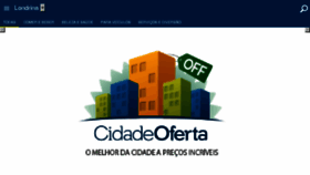 What Cidadeoferta.com.br website looked like in 2018 (5 years ago)