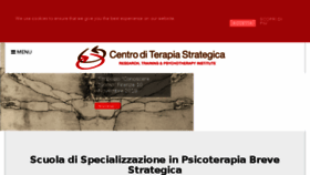What Centroditerapiastrategica.com website looked like in 2018 (5 years ago)