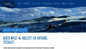 What Coastalspirit.com website looked like in 2018 (5 years ago)