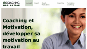 What Coaching-motivation.fr website looked like in 2018 (5 years ago)