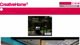 What Creativehomex.com website looked like in 2018 (5 years ago)