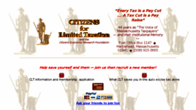 What Cltg.org website looked like in 2018 (5 years ago)