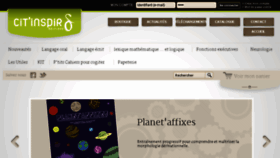 What Citinspir.fr website looked like in 2018 (7 years ago)