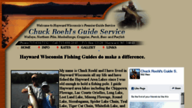 What Chuckroehlsguideservice.com website looked like in 2018 (5 years ago)