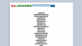 What Ca.acwebc.com website looked like in 2018 (5 years ago)