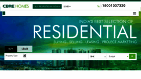 What Cbrehomes.co.in website looked like in 2018 (5 years ago)
