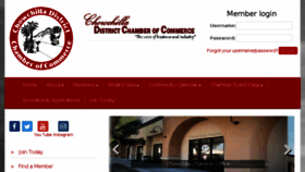 What Chowchillachamber.org website looked like in 2018 (5 years ago)
