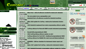 What Codecard.lt website looked like in 2018 (5 years ago)