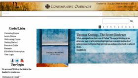 What Contemplativeoutreach.org website looked like in 2018 (5 years ago)