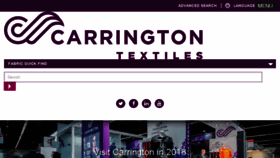 What Carrington.uk.com website looked like in 2018 (5 years ago)